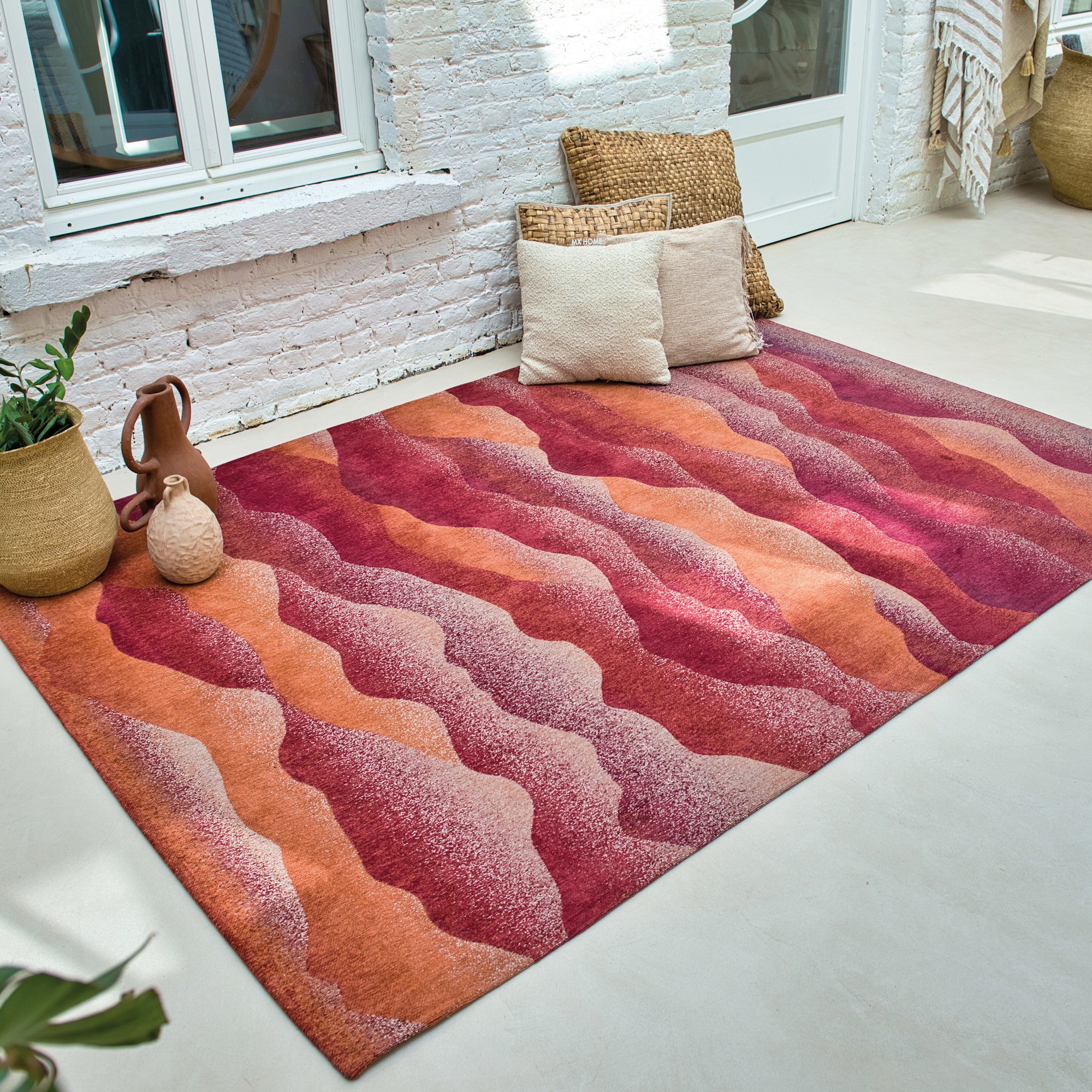 Louis De Poortere Designer Himalaya Rugs In 9381 Autumn